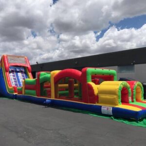 84 FT Inflatable Obstacle Course Ultimate Challenge for Events