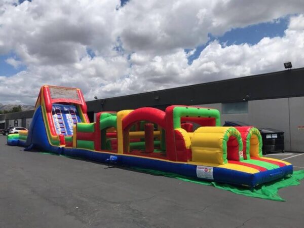 84 FT Inflatable Obstacle Course Ultimate Challenge for Events