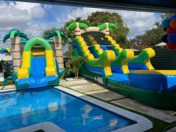 Tropical Twins Water Slide