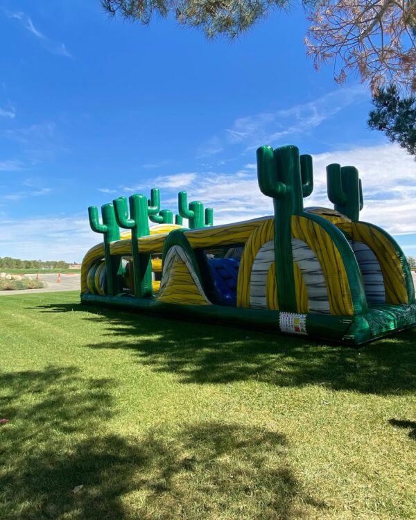 Cactus 38ft Inflatable Obstacle Course - Image 2
