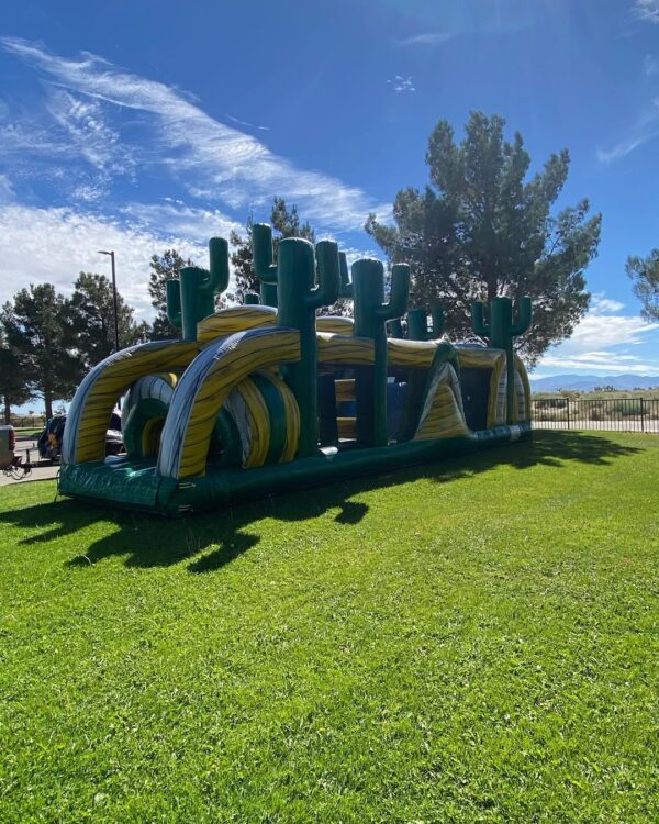 Cactus 38ft Inflatable Obstacle Course - Image 3
