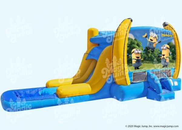 Minions Inflatable Bounce House Combo Dry - Image 4