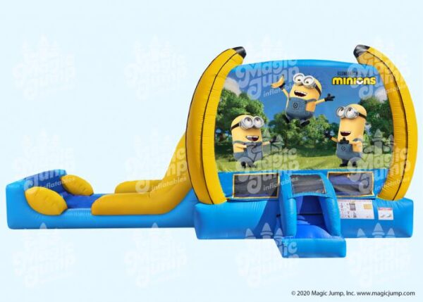 Minions Inflatable Bounce House Combo Dry - Image 2