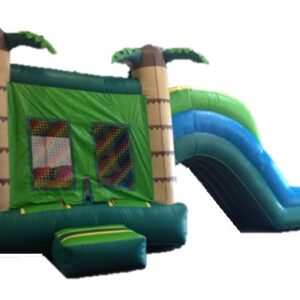 4&1 Tropical Water Slide Combo