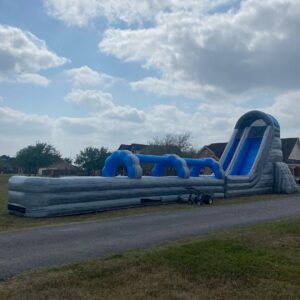 Blue Lagoon 28ft Tall x 75ft Long Inflatable Water Slide